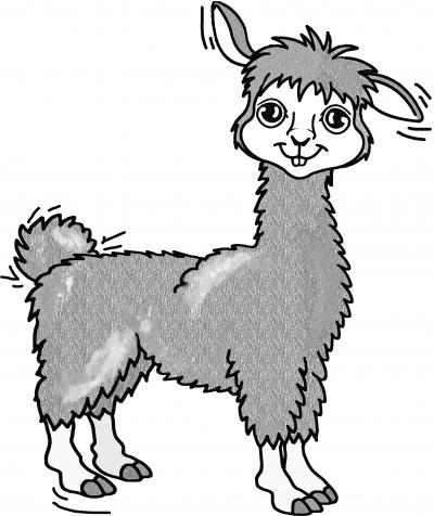 Lama-Trekking mit bräteln am Lagerfeuer