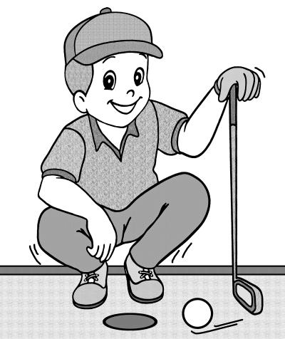 Minigolf-Kurs im Schüwo Park Wohlen