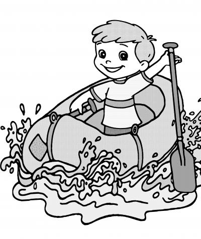 Schlauchboot-Fahrt auf der Reuss